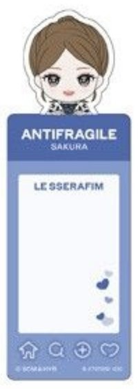 BANDAI [ANTIFRAGILE] 書籤 