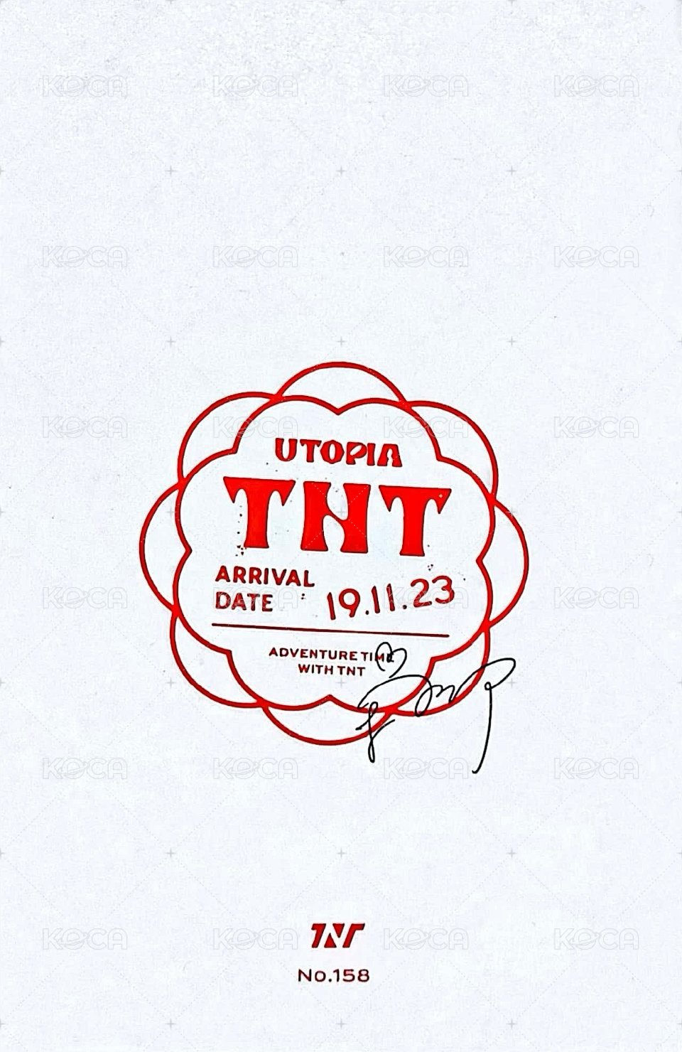 二專 3單封 周邊卡 冰箱貼 背面