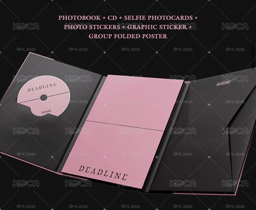 Blackpink雙版合購：迷你3輯PB/Black+Pink版+Weverse特典組 (預購）