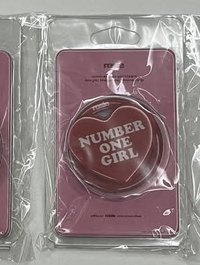 「Number 1 Girl」紅色愛心♥️款