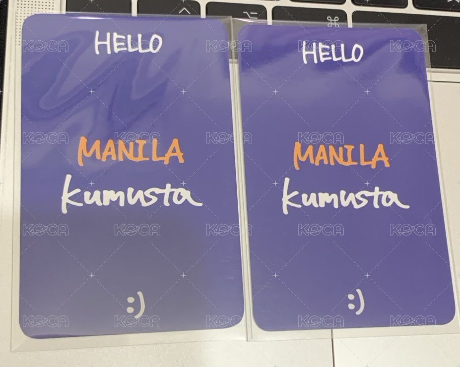 THE SECOND STEP:CHAPTER TWO yg 簽售卡  背面