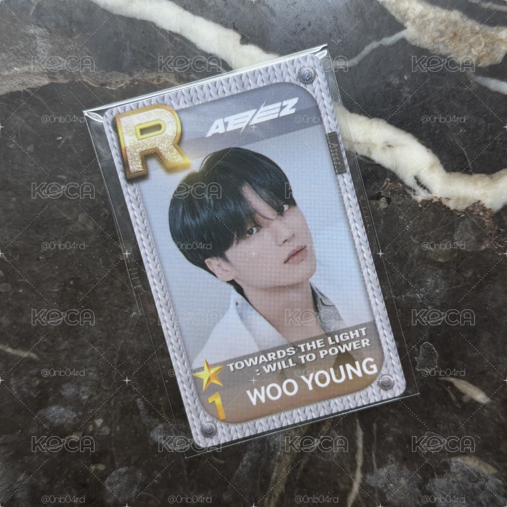 ATEEZ 鄭友榮 WOOYOUNG TTL 2024 遊戲卡