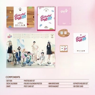 IVE 2025 年曆 固配