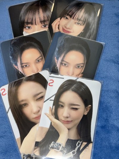 idle 演唱會周邊卡