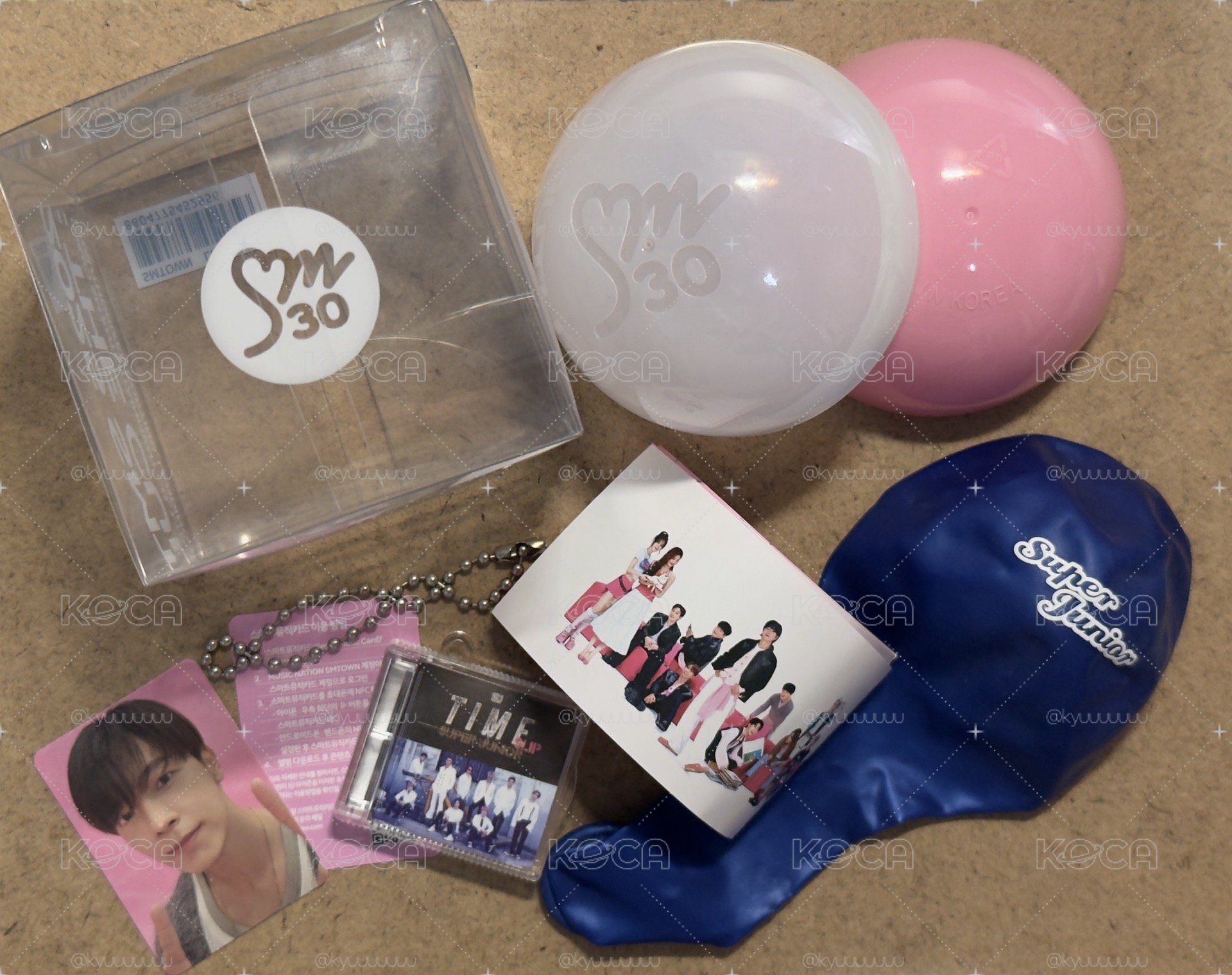 東海 SMTOWN 30週年 隨機扭蛋