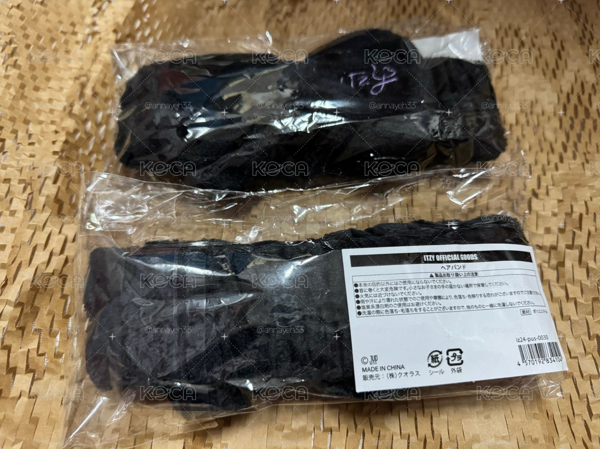 日周 髮帶