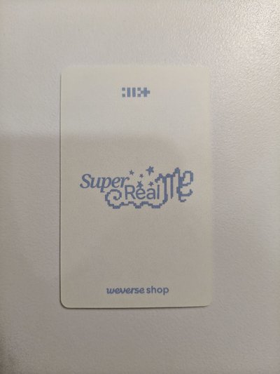 🔴SUPER REAL ME wvs 簽售卡 