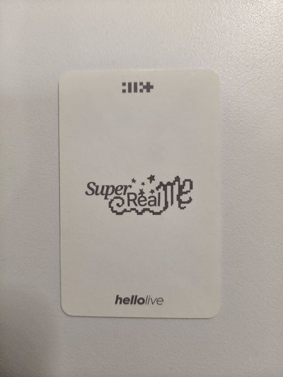 ⚪SUPER REAL ME hl 3.0 簽售卡 