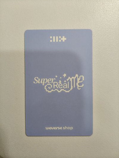 🔴SUPER REAL ME wvs 預售B 特典卡 