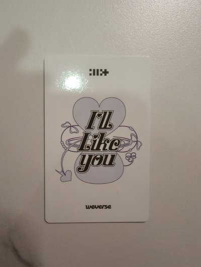 🔴I'LL LIKE YOU wvs 特典卡 快閃店C