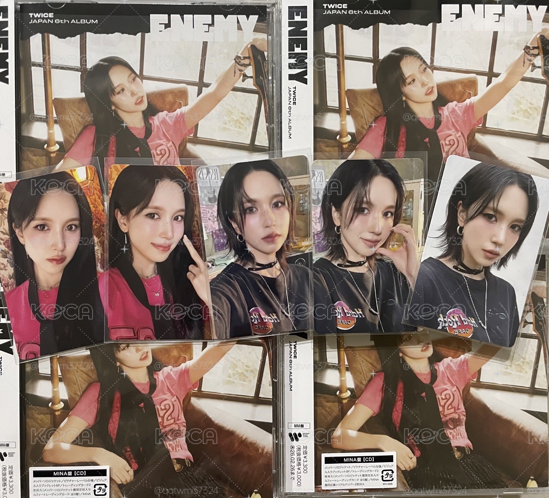 TWICE MINA ENEMY ラントレ ミナ ラントレ TWICE ENEMY【公式ストア】