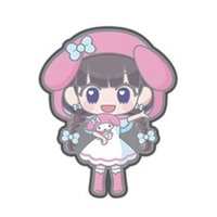 MY MELODY&KUROMI 金屬 徽章 