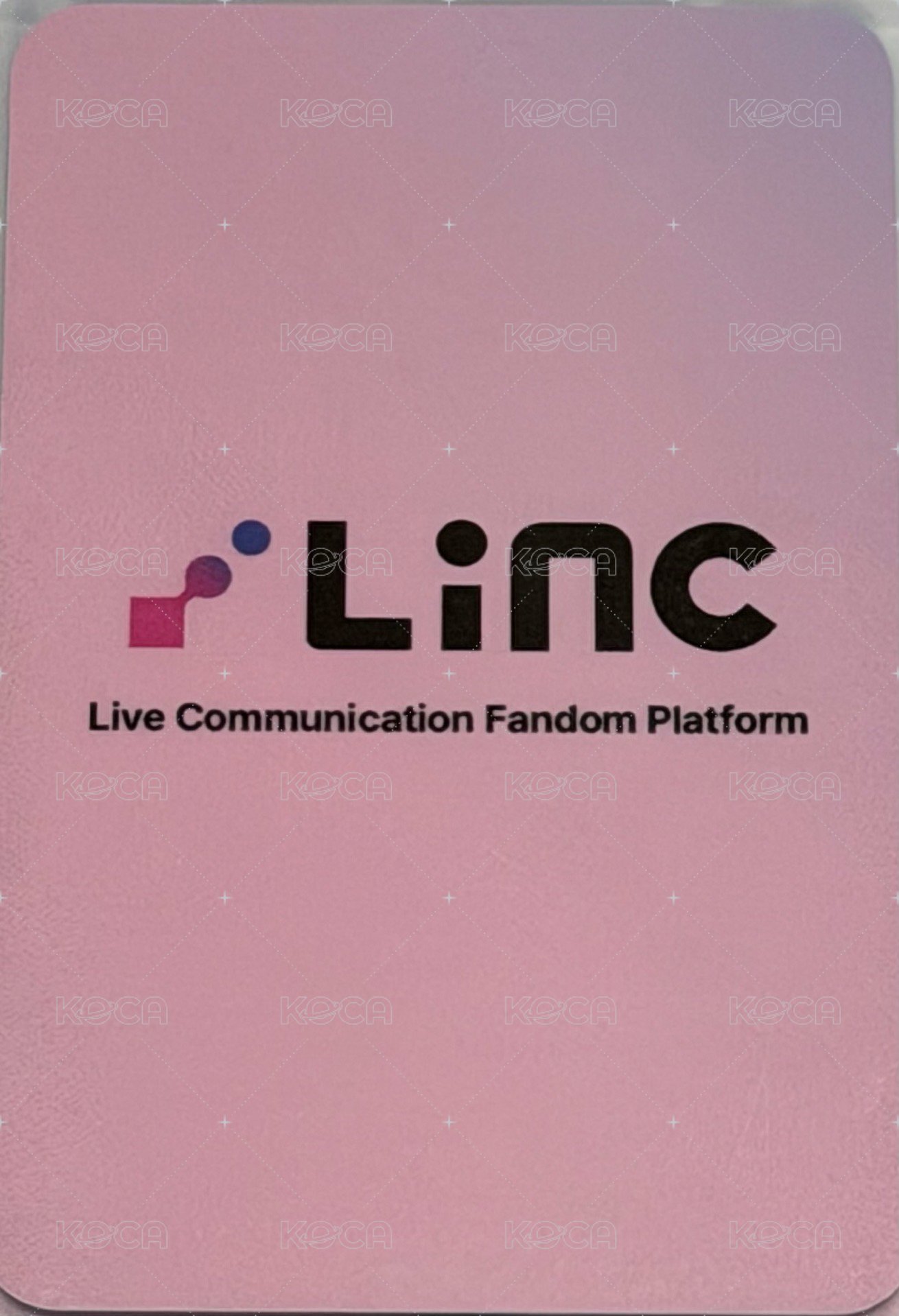 Emotion linc 簽售卡  背面