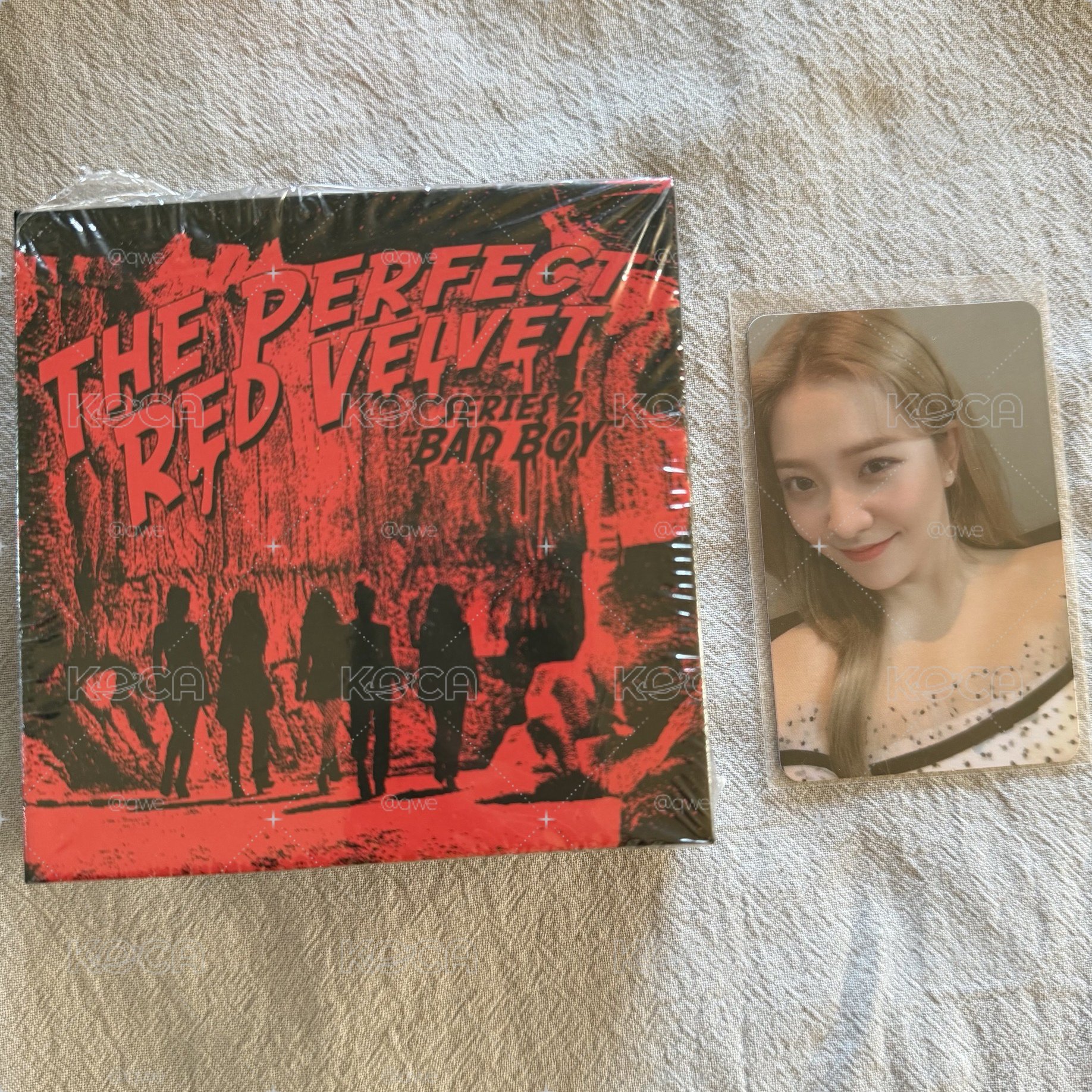 THE PERFECT RED VELVET BAD BOY KIHNO 智能專 Yeri 小卡