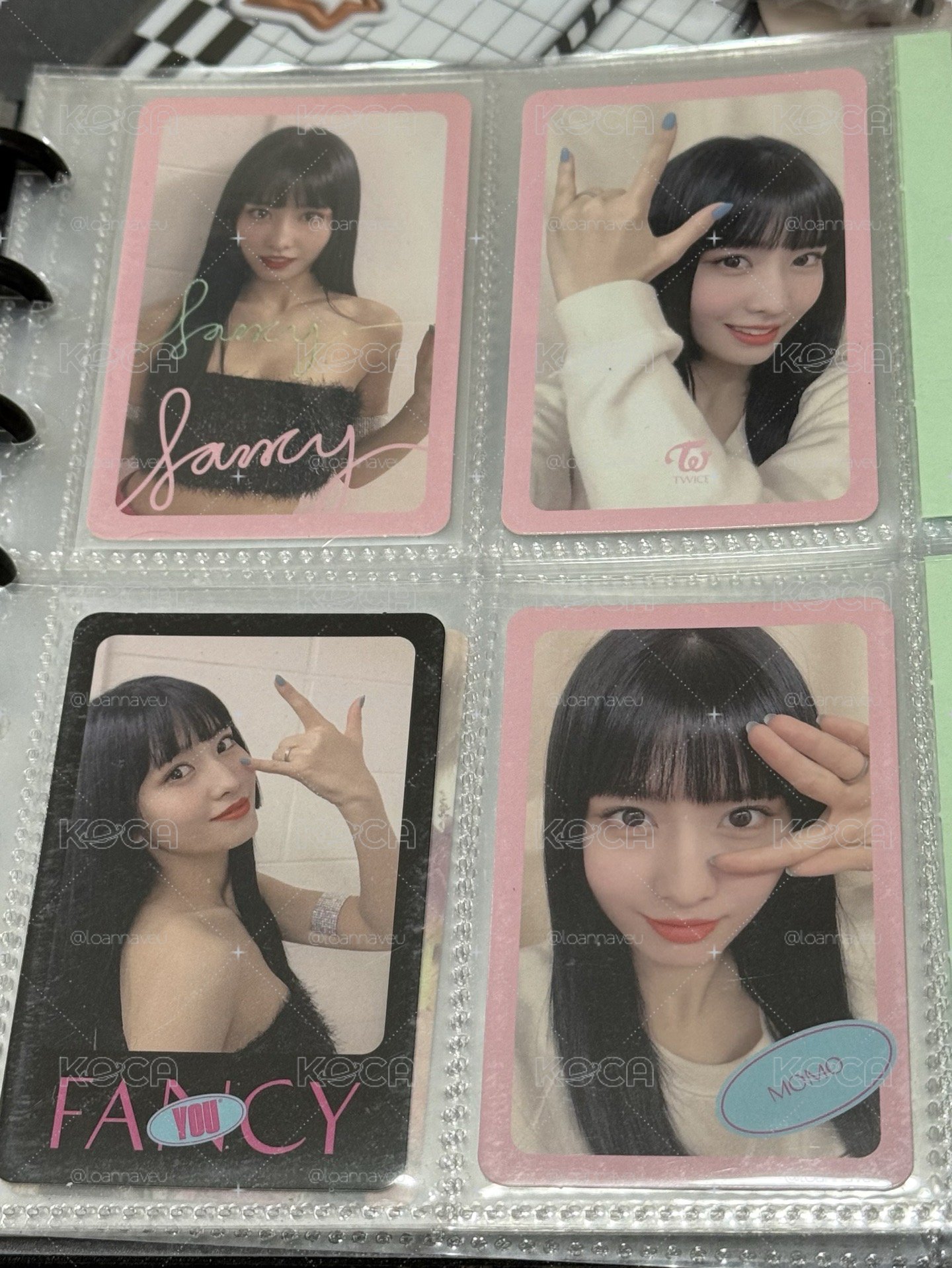 TWICE MOMO FANCY YOU專卡
