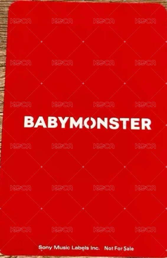 DRIP 索尼 日區 特典卡  背面