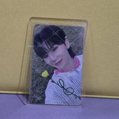 SVT WOOZI 知勳特典卡/小卡