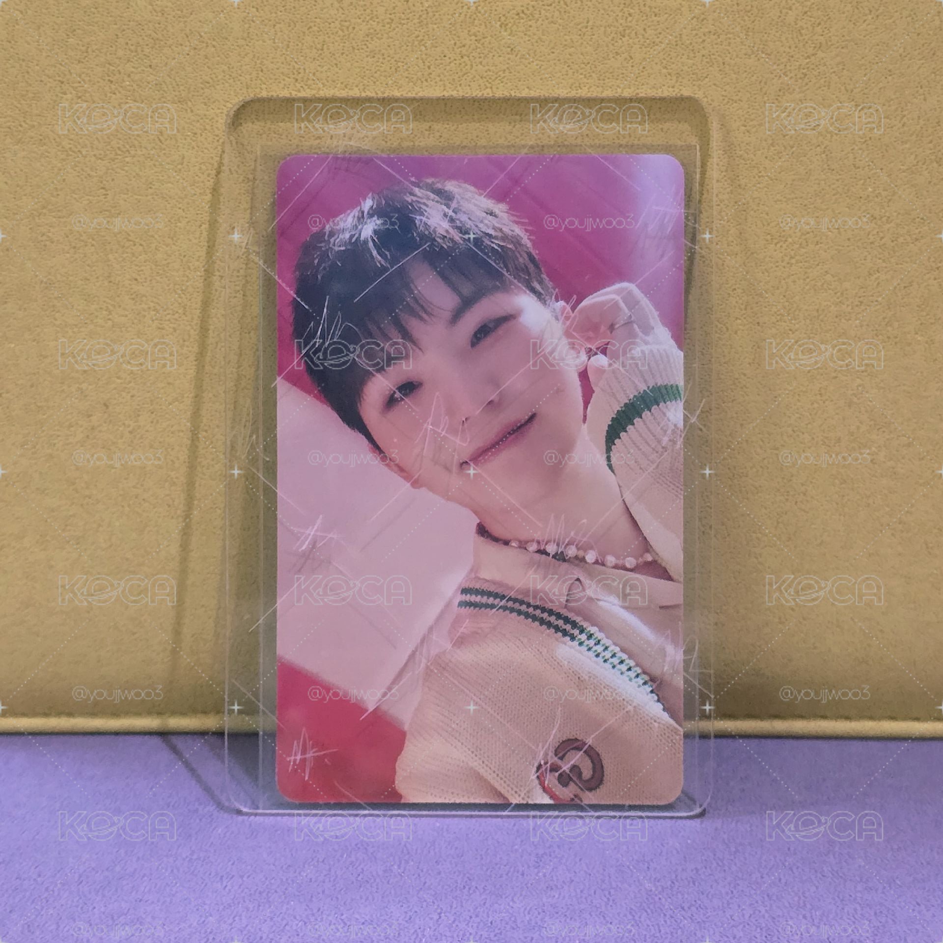 SVT WOOZI 知勳特典卡/小卡