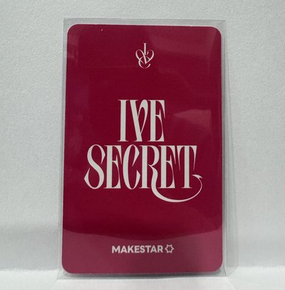 IVE SECRET ms 3.0 簽售卡 