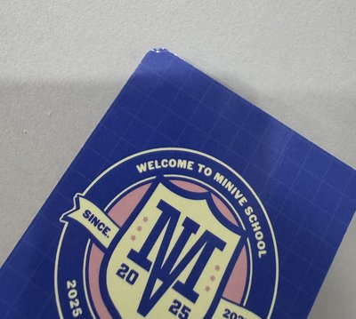MINIVE SCHOOL 台灣滿額卡 滿額卡 