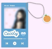 QQ音樂超級會員代言人 QQ音樂 鑰匙圈吊飾 NFC 透卡