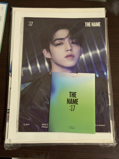 the name雜誌 整組無小卡、拍立得