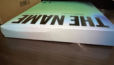 the name雜誌 整組無小卡、拍立得