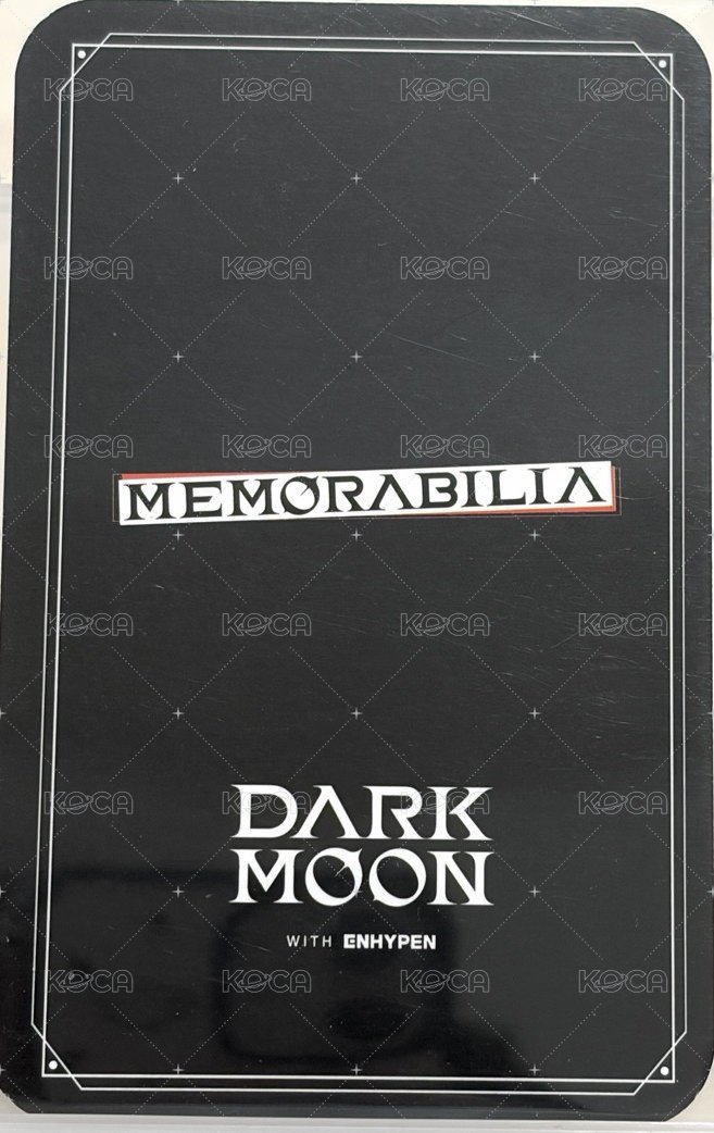 暗月特別專 mp 特典卡  背面