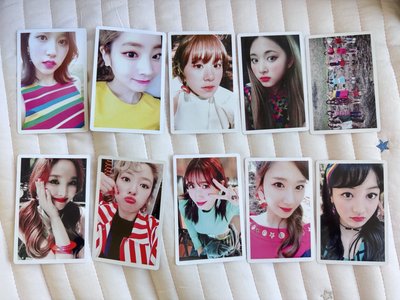 TWICE專卡-signal, 聖誕專, 出道專, 預購禮