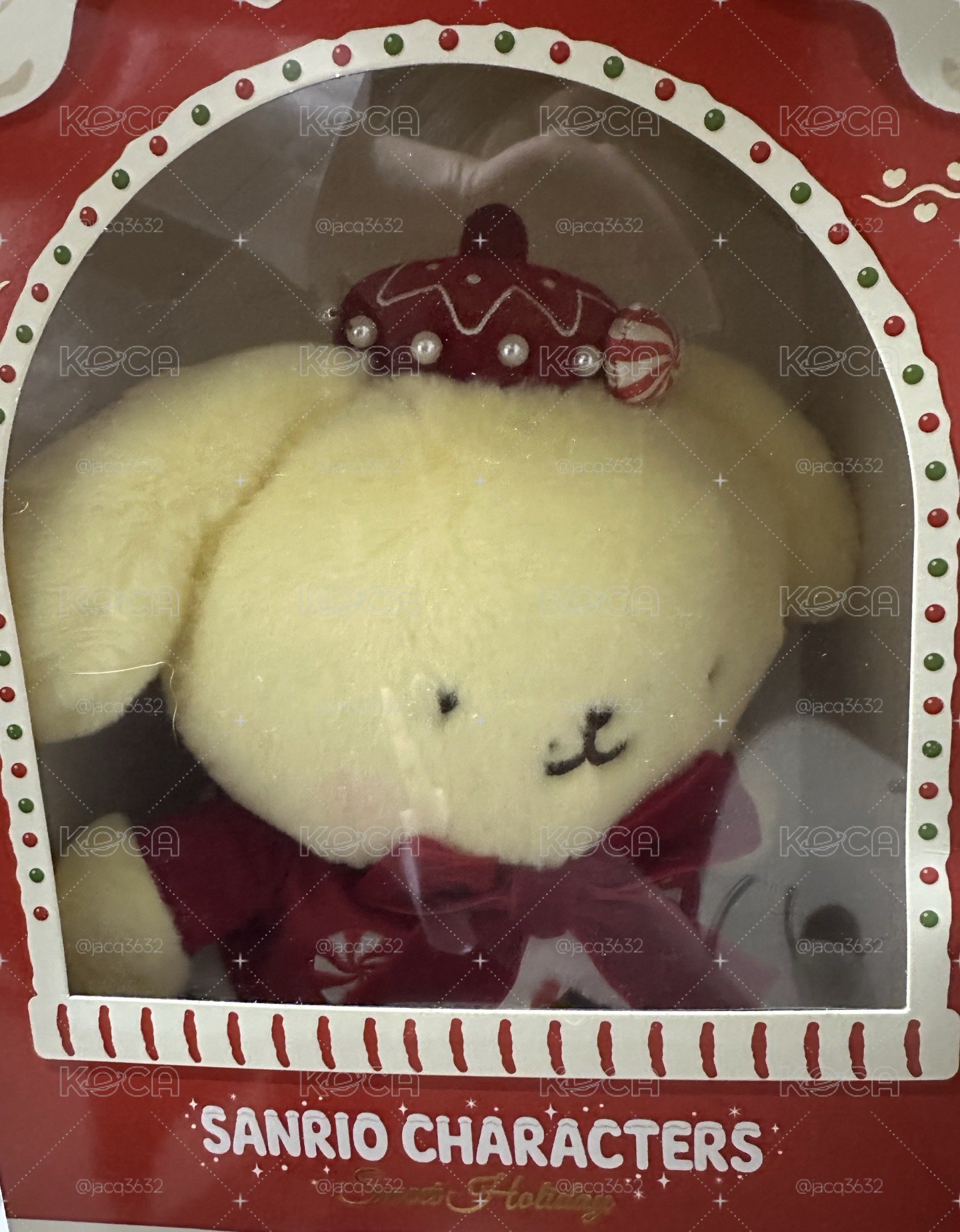 首爾聖誕限定 布丁狗中娃