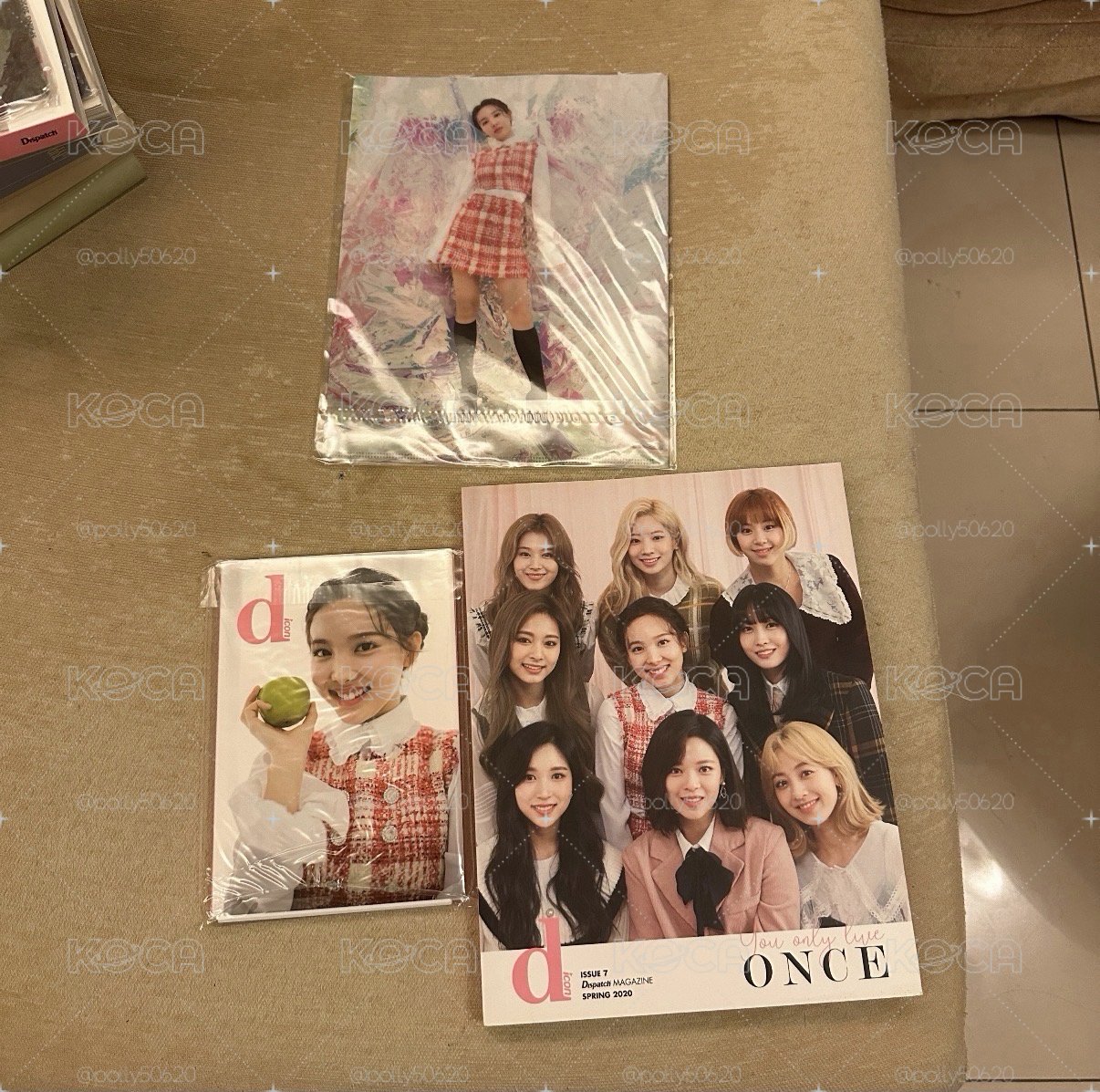TWICE 2020年娜璉MOMO D社雜誌（含明信片、L夾）