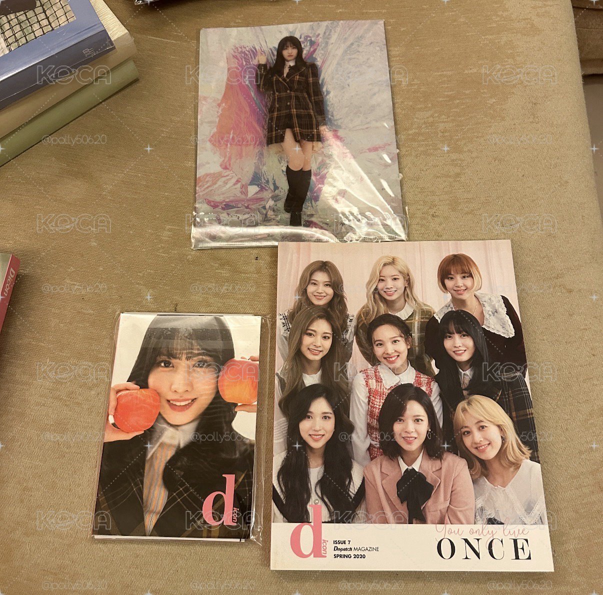 TWICE 2020年娜璉MOMO D社雜誌（含明信片、L夾）
