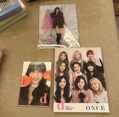 TWICE 2020年娜璉MOMO D社雜誌（含明信片、L夾）
