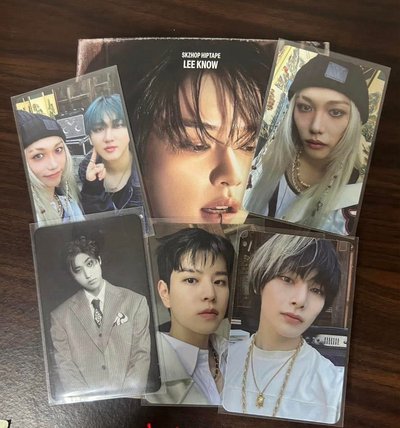 stray kids 合（HOP) 單封(旻、彬）