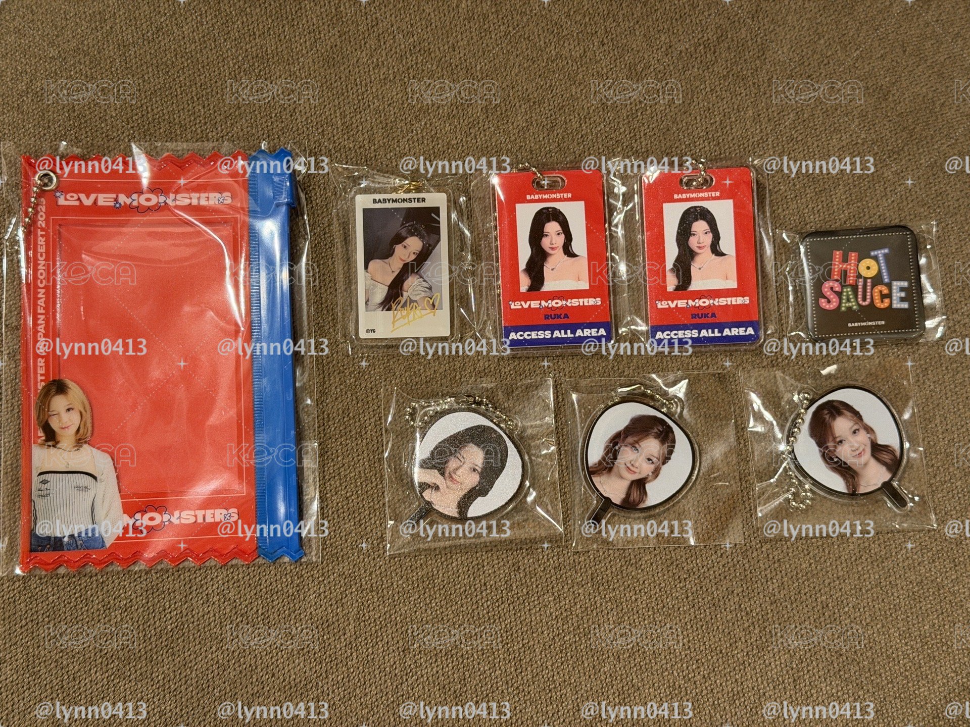 BABYMONSTER 日本快閃 扭蛋