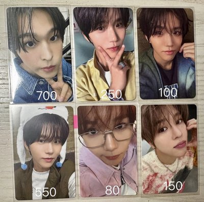 NCT WISH 小卡 專卡 隨機卡