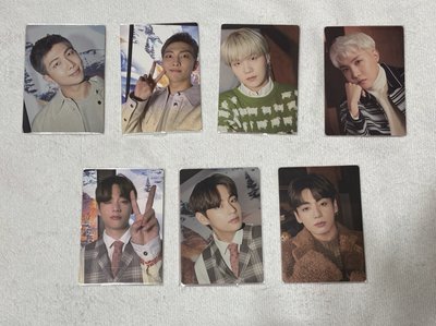 BTS 聖誕小卡