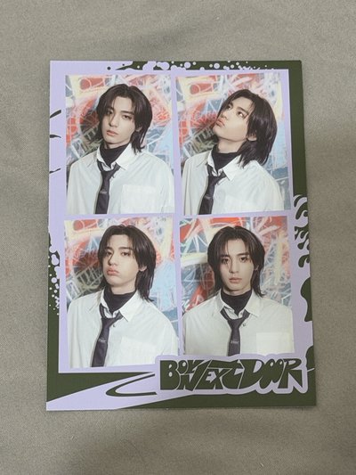 boynextdoor小卡