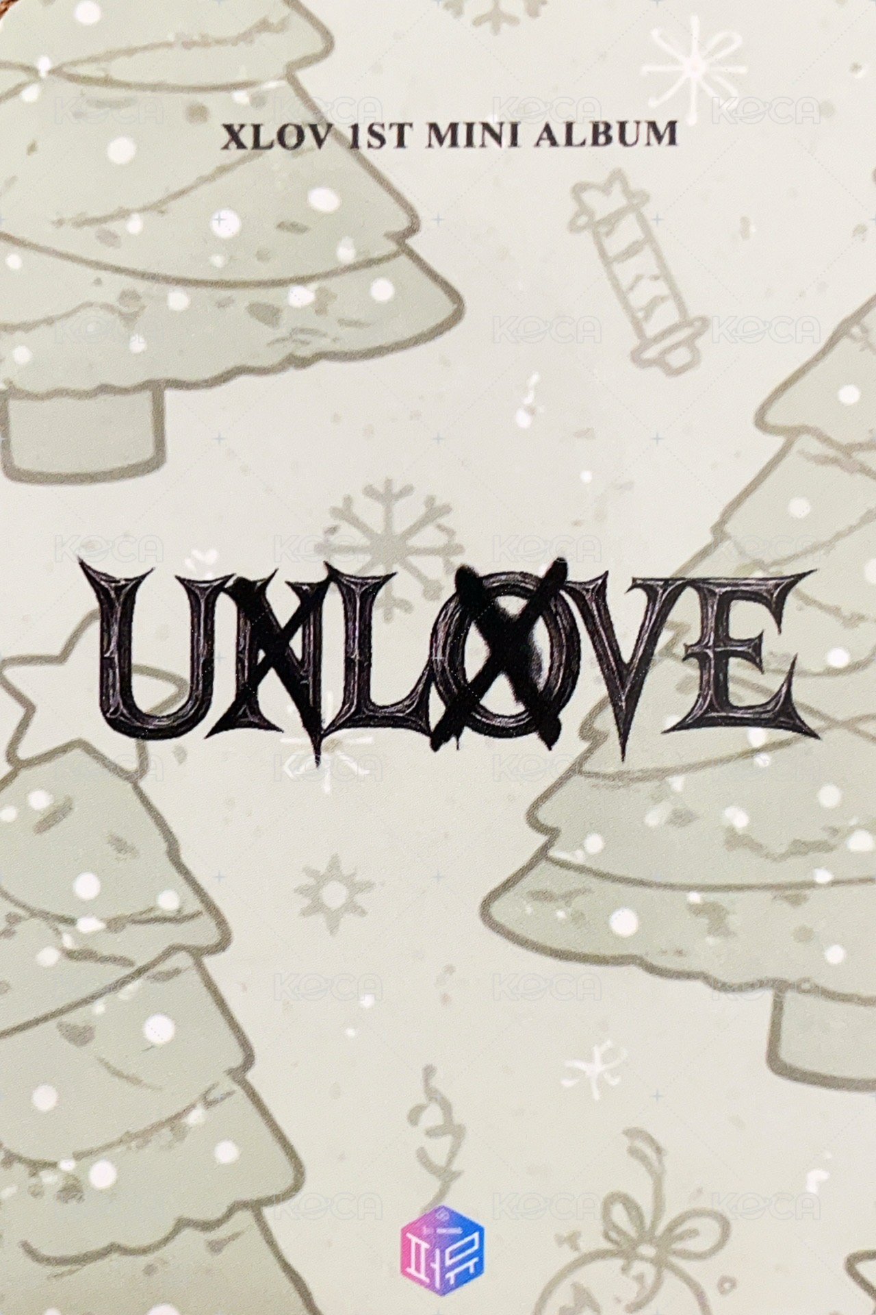 UXLXVE 1stmusic 線上4.0 (B) 簽售卡  背面