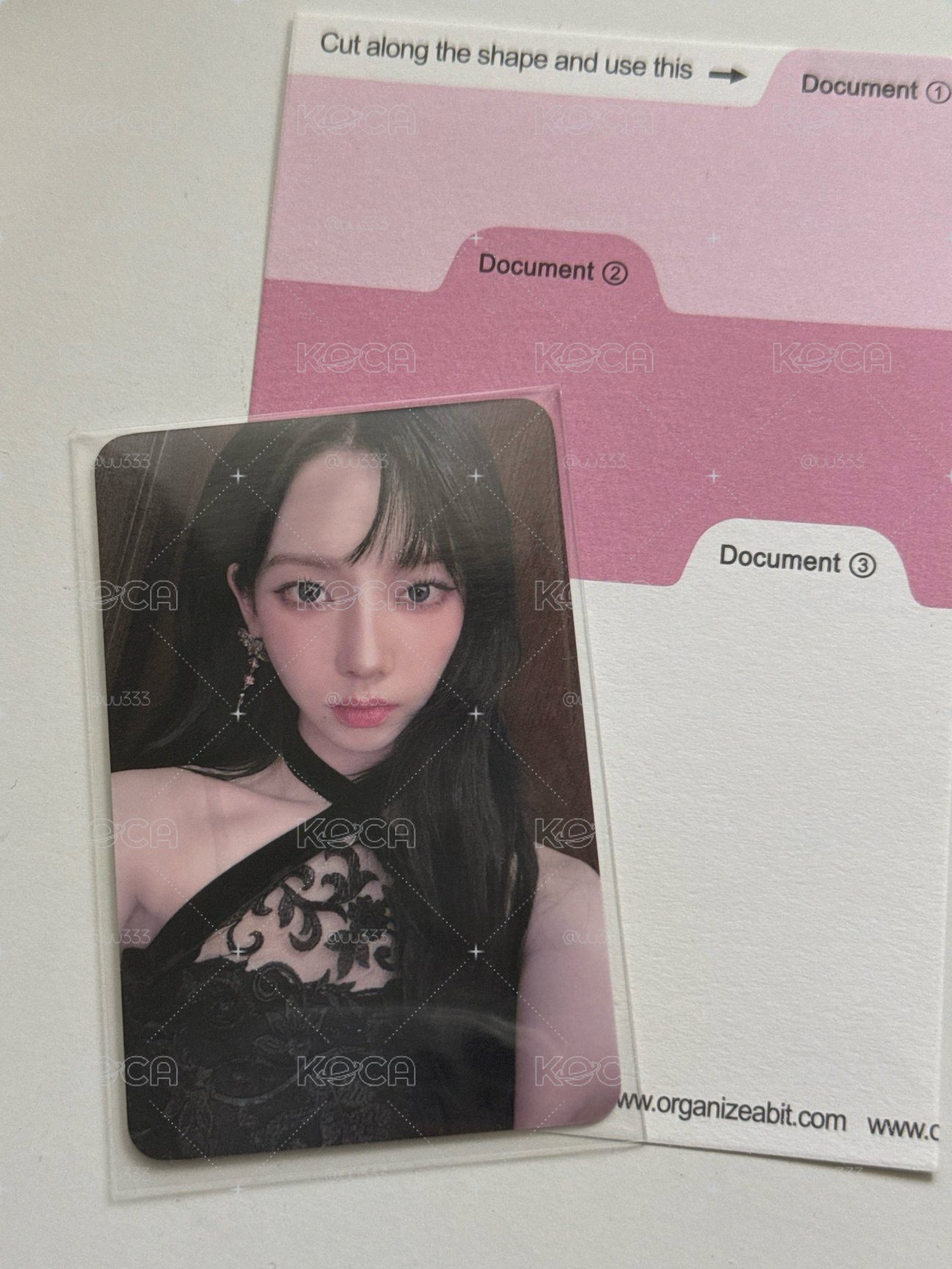 aespa karina 衣服卡 電影快閃