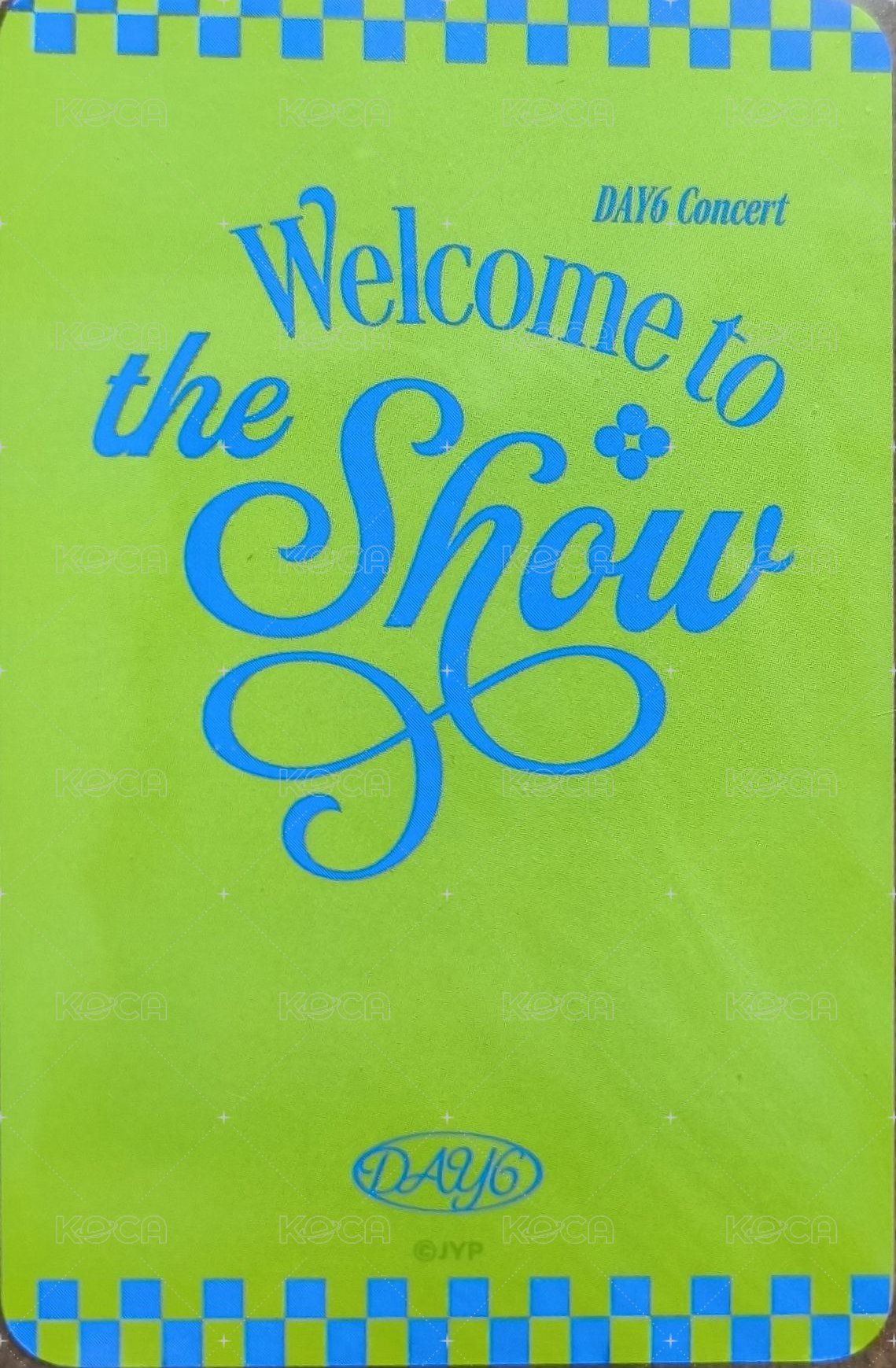 櫻花控 壓克力立牌 周邊卡  背面