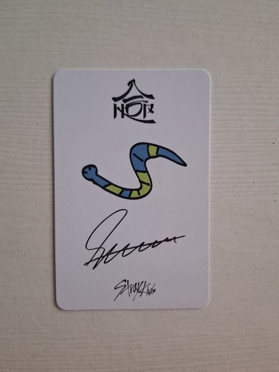 Straykids HOP 合 星河 starriver 簽售特典