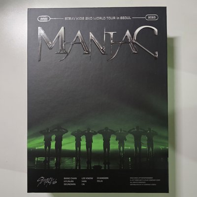Stray Kids MANIAC首爾場 韓版DVD完整組