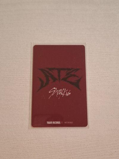 Straykids ATE 昇玟 Tower records 塔店 lucky draw 幸運卡