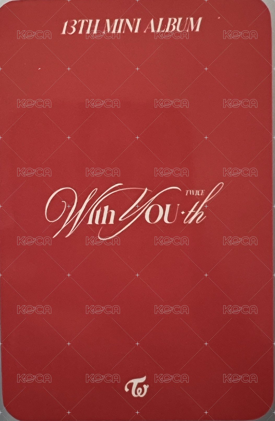 mini 13 sw 幸運卡 比心卡 背面