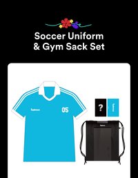 25 wvscon 足球服＆束口袋組