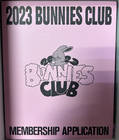NewJeans 2023會員禮 白兔+寫真+資料表