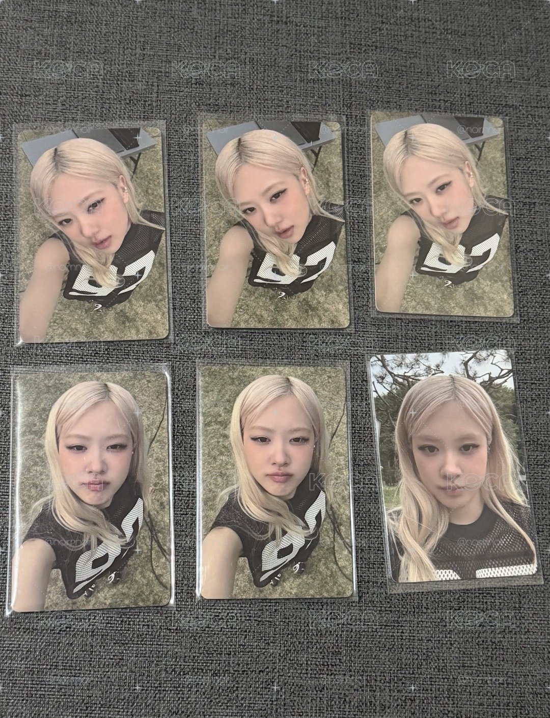 Rosé Puma聯名小卡