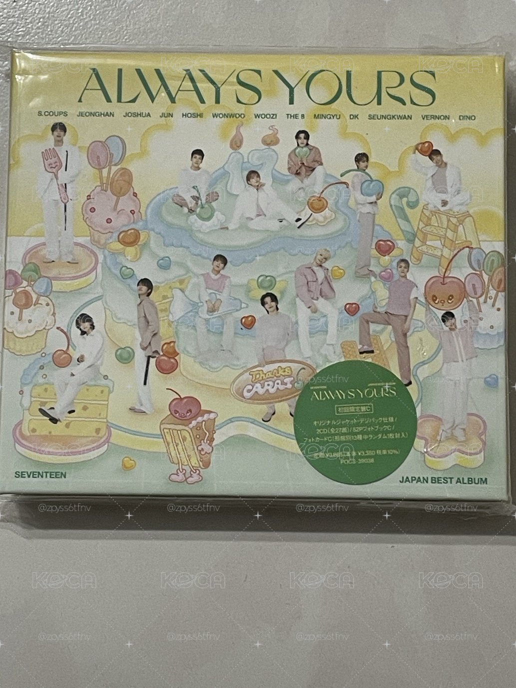 ALWAYS YOURS C盤 空專