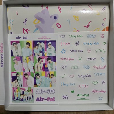 Stray Kids 2024 Air-Ful 日本年曆(零散內容物)